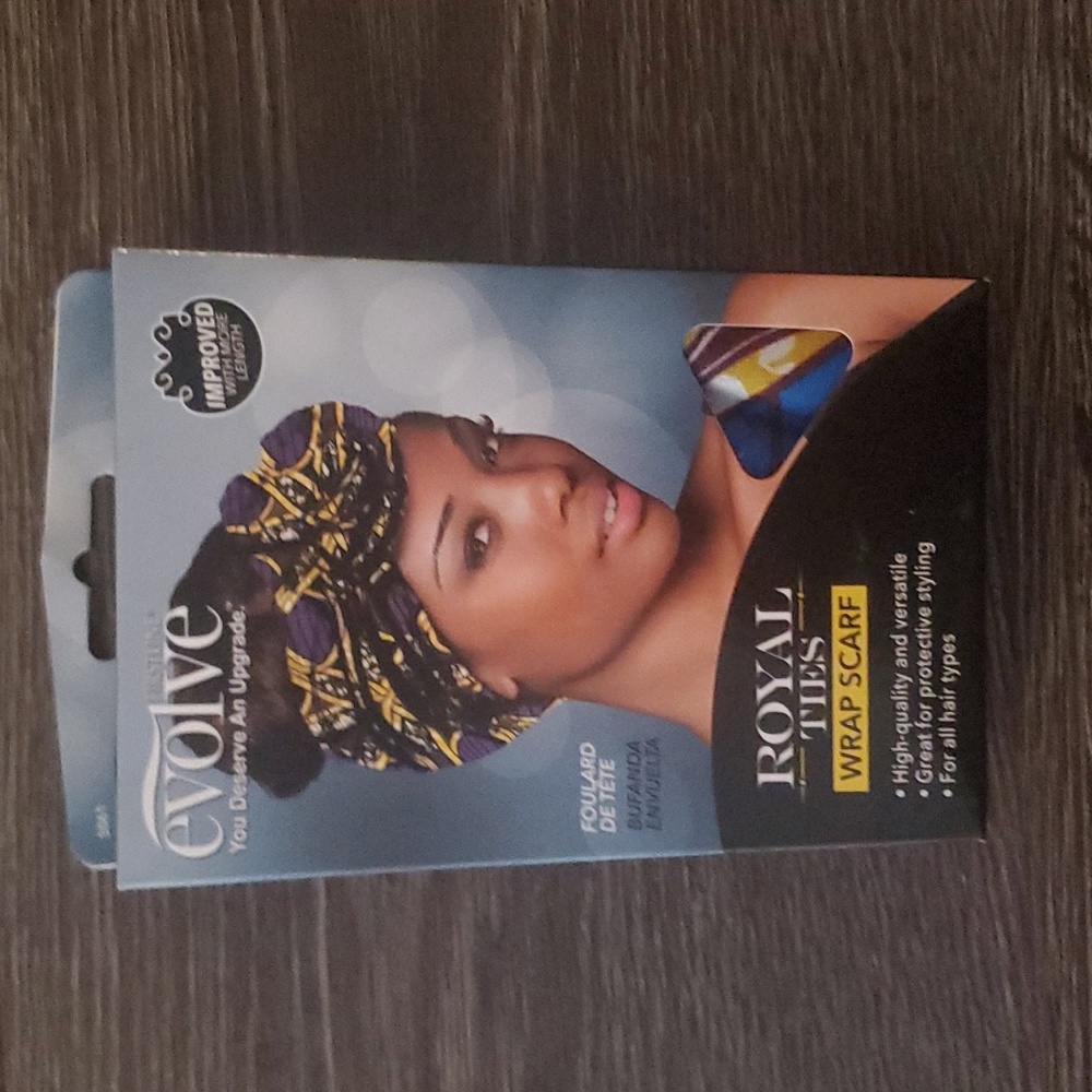Royal Ties Wrap Scarf for all hair types - Brand New ✨️